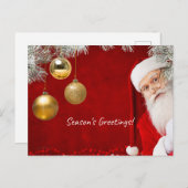 Begrüßungskarte der Saison Postkarte (Vorne/Hinten)