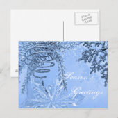 Begrüßungskarte der Saison Postkarte (Vorne/Hinten)