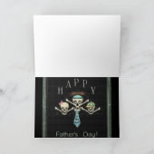 Begrüßungskarte des Piraten-Vaters Karte (Innenseite)