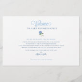 Begrüßungskarte für das Wochenende - für ALAINA (Vorderseite)