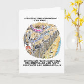 Begrüßungskarte für Flüchtlingswasser Karte (Gelbe Blume)