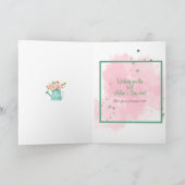 Begrüßungskarte für schöne Mütter Karte (Innenseite)