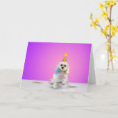 Begrüßungskarte - Leere 12x18 Karte (Gelbe Blume)