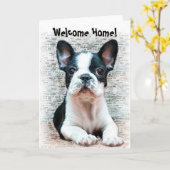 Begrüßungskarte von Begrüßungsleser Zuhause Karte (Gelbe Blume)