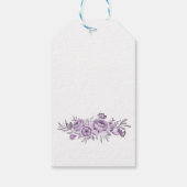 Begrüßungsmarke für Gastgeschenk Hochzeiten Geschenkanhänger (Rückseite)