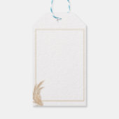 Begrüßungsmarke für Gastgeschenk Hochzeiten Geschenkanhänger (Rückseite)