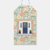 Begrüßungsmarken auf Zuhause Geschenkanhänger (Vorderseite)