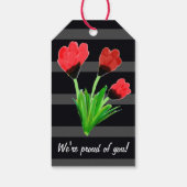 Begrüßungsmarken Geschenkanhänger (Rückseite)