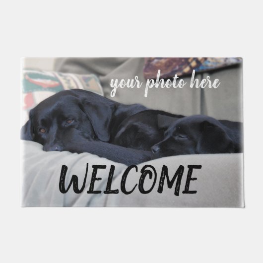 Begrüßungsmatte - Foto Fußmatte (Vorderseite)