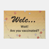 Begrüßungsmatte Fußmatte (Vorderseite)