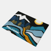 Begrüßungsmatte, Teppichboden Fußmatte (Schrägansicht)