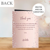 Begrüßungsmenü der 50. Rose Golddiamanten Einladung