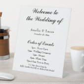 Begrüßungsorden für Veranstaltungen Begrüßungszeic Sockelschild (In Situ)