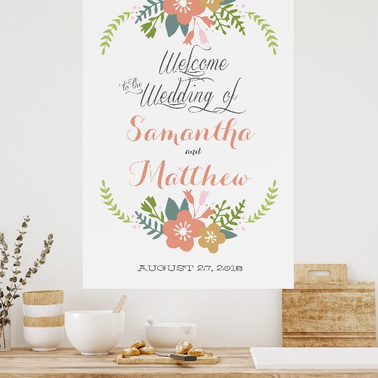 Begrüßungspapier 32x48 poster (Küche)