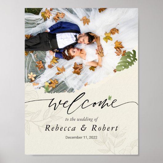 Begrüßungspapier Poster (Vorne)