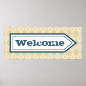 Begrüßungspapier Poster (Vorne)