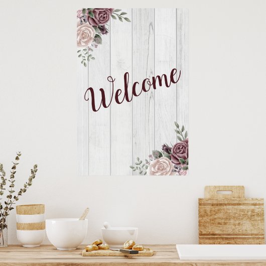 Begrüßungspapier Poster (Küche)