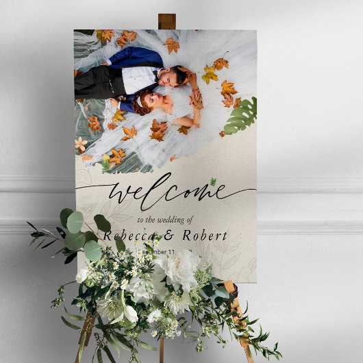 Begrüßungspapier Poster