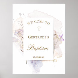 Begrüßungspapier Poster