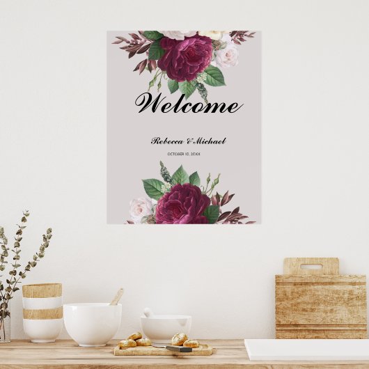 Begrüßungspapier Poster (Küche)