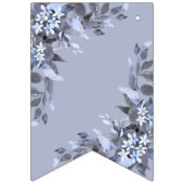 Begrüßungsparty Navy Blue Gray Dekor Moderne Wimpelkette (Erste Fahne)