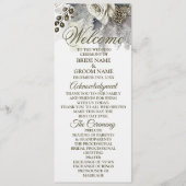 Begrüßungsparty Silver Golden White Roses Programm (Vorderseite)