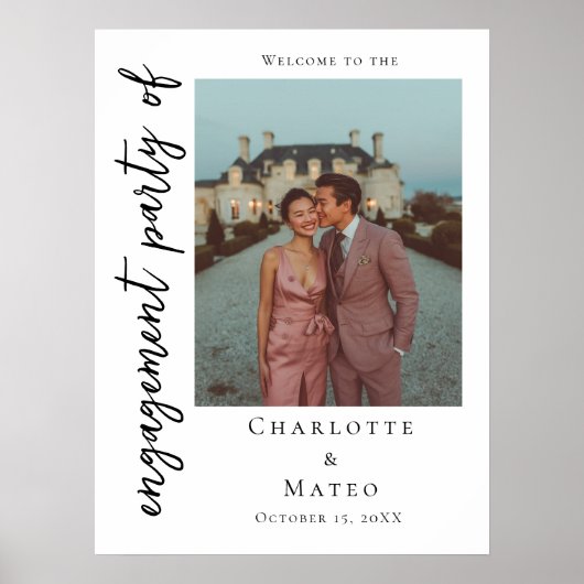 Begrüßungsposter der modernen Foto-Gruppe Poster (Vorne)