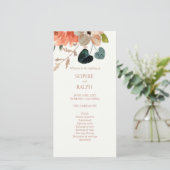Begrüßungsprogramm für Blumenwasser (Stehend Vorderseite)