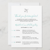 Begrüßungsreise Hochzeit in Urlaubsort (Vorderseite)