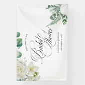 Begrüßungsschild für Brautpartys, Eukalyptus-Zeich Banner (Vertikal)