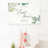 Begrüßungsschild für Brautpartys, Eukalyptus-Zeich Banner (InSitu)