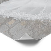 Begrüßungsschild mit Foto Poster (Ecke)