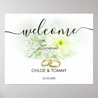 Begrüßungsschilder Banner Poster