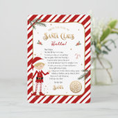 Begrüßungsschreiben der ersten Elf-Ankunft (Stehend Vorderseite)