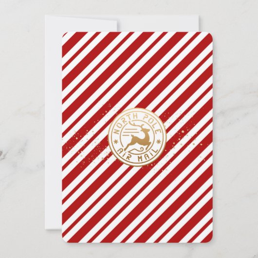 Begrüßungsschreiben der ersten Elf-Ankunft (Rückseite)