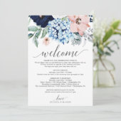 Begrüßungsschreiben für Navy Blooms Programm (Stehend Vorderseite)