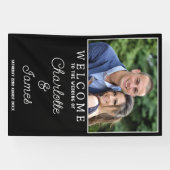 Begrüßungssignatur für ein Paar Foto - Vertikales Banner (Horizontal)