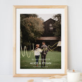 Begrüßungssignatur Skriptherz-Foto Foliendrucke