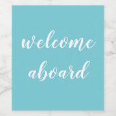 Begrüßungsskript Weinetikett (Einzelnes Label)