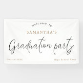 Begrüßungsskriptname Jahr-Absolvenzpartei Banner (Horizontal)