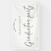 Begrüßungsskriptname Jahr-Absolvenzpartei Banner (Vertikal)