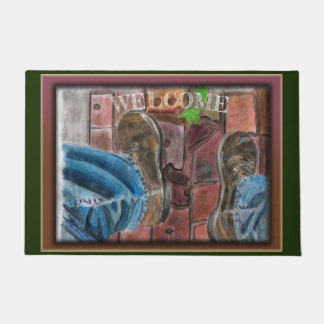 Begrüßungsstiefel bei Ease Fußmatte