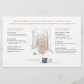 Begrüßungstag Welcome Map Card - für JUNE (Vorderseite)