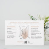 Begrüßungstag Welcome Map Card - für JUNE (Stehend Vorderseite)