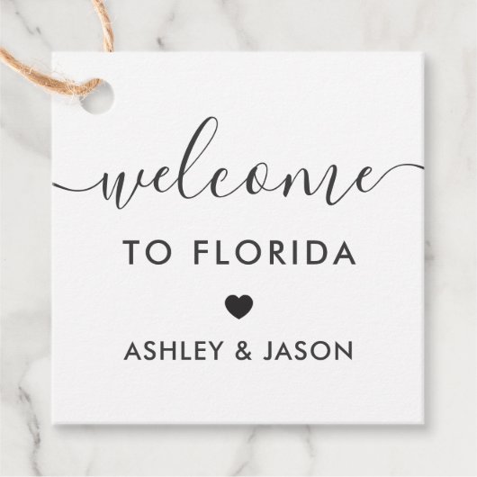 Begrüßungstags, Begrüßungstags, Begrüßungstags Geschenkanhänger (Vorderseite)