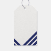 Begrüßungstasche für Nautische Seepferde Geschenkanhänger (Rückseite)