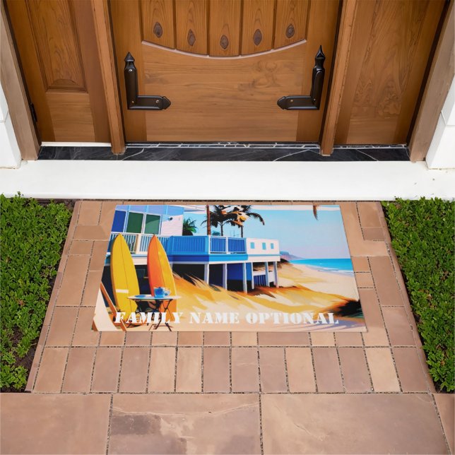 Begrüßungstür Außenteppich personalisieren Fußmatte (Außenbereich)