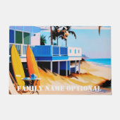 Begrüßungstür Außenteppich personalisieren Fußmatte (Vorderseite)