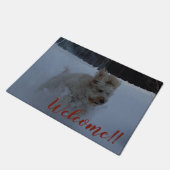 Begrüßungstür für Haustiere Mat 18 Fußmatte (Schrägansicht)