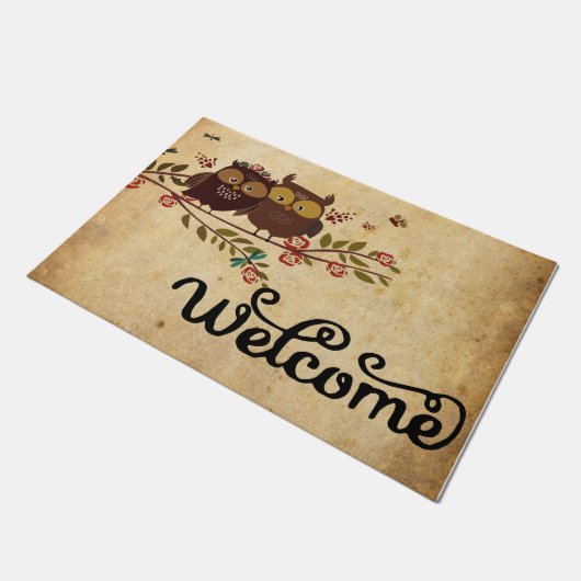 Begrüßungstür, Tiermatte, Schale, Empfang Fußmatte (Schrägansicht)